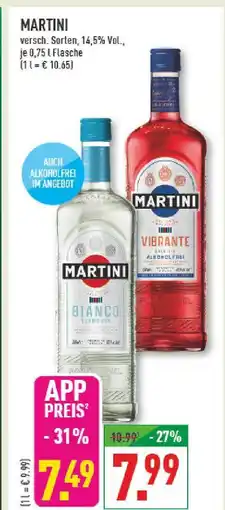 Marktkauf Martini bianco Angebot