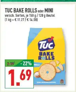 Marktkauf Tuc bake rolls Angebot