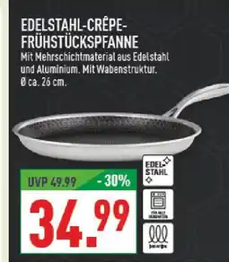 Marktkauf Edelstahl-crêpe-frühstückspfanne Angebot