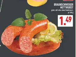 Marktkauf Braunschweiger mettwurst Angebot