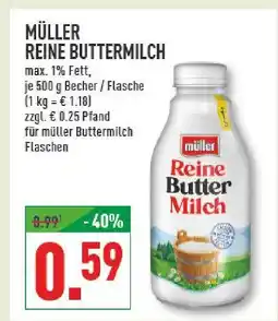 Marktkauf Müller reine buttermilch Angebot