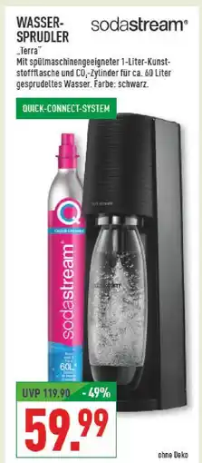 Marktkauf Sodastream wasser-sprudler terra Angebot