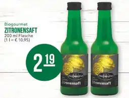 Marktkauf Biogourmet zitronensaft Angebot