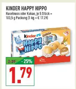Marktkauf Kinder happy hippo Angebot