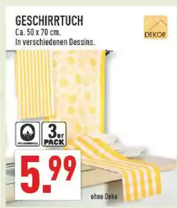 Marktkauf Geschirrtuch Angebot