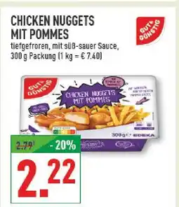 Marktkauf Gut & günstig chicken nuggets mit pommes Angebot
