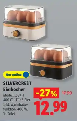 Lidl SILVERCREST Eierkocher Angebot