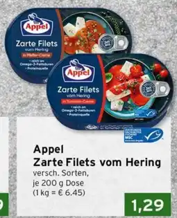 CAP Markt Appel Zarte Filets vom Hering Angebot
