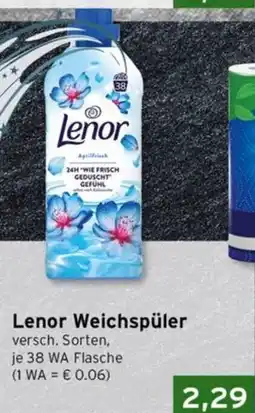 CAP Markt Lenor Weichspüler Angebot