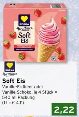 CAP Markt EDEKA Herzstücke Soft Eis Angebot