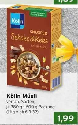 CAP Markt Kölln Müsli Angebot
