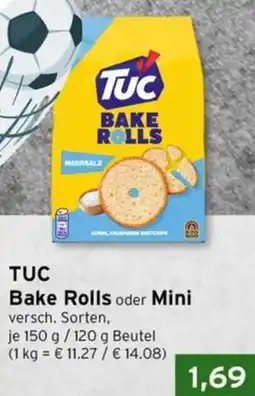 CAP Markt LU TUC Bake Rolls oder Mini Angebot