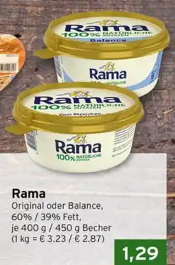 CAP Markt Rama Original oder Balance Angebot