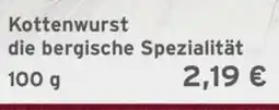 CAP Markt Kottenwurst die bergische Spezialität Angebot