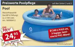 Sonderpreis Baumarkt Pool Angebot