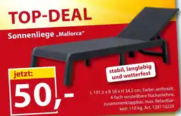 Sonderpreis Baumarkt Sonnenliege ,,Mallorca" Angebot