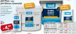 Sonderpreis Baumarkt medi POOL pH-Plus- oder pH-Minus-Granulat Angebot