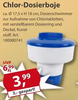 Sonderpreis Baumarkt Chlor-Dosierboje Angebot