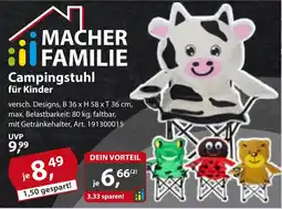 Sonderpreis Baumarkt Campingstuhl für Kinder Angebot