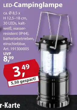 Sonderpreis Baumarkt LED-Campinglampe Angebot
