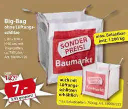 Sonderpreis Baumarkt Big-Bag ohne Lüftungsschlitze Angebot