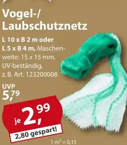 Sonderpreis Baumarkt Vogel-/ Laubschutznetz Angebot