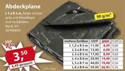 Sonderpreis Baumarkt Abdeckplane Angebot