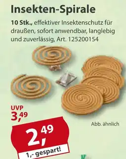 Sonderpreis Baumarkt Insekten-Spirale Angebot