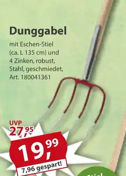 Sonderpreis Baumarkt Dunggabel Angebot