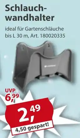 Sonderpreis Baumarkt Schlauchwandhalter Angebot