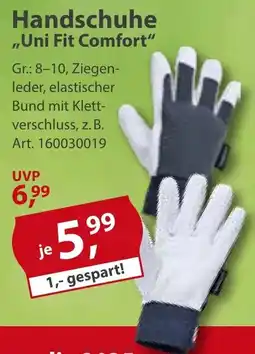Sonderpreis Baumarkt Handschuhe ,,Uni Fit Comfort" Angebot