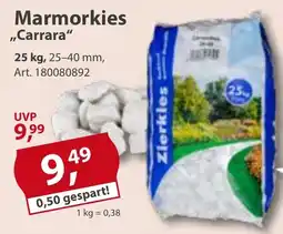 Sonderpreis Baumarkt Marmorkies ,,Carrara" Angebot