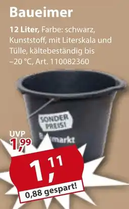Sonderpreis Baumarkt Baueimer Angebot
