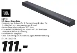MediaMarkt JBL SB 510 3.1-Kanal-Soundbar Angebot