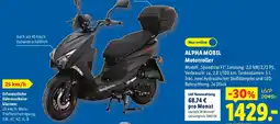Lidl ALPHA MOBIL Motorroller Angebot