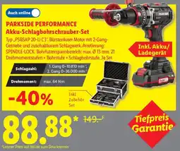 Lidl PARKSIDE PERFORMANCE Akku-Schlagbohrschrauber-Set Angebot