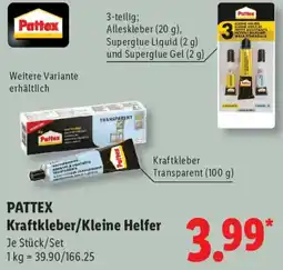 Lidl PATTEX Kraftkleber/Kleine Helfer Angebot
