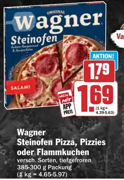 HIT Wagner Steinofen Pizza, Pizzies oder Flammkuchen Angebot
