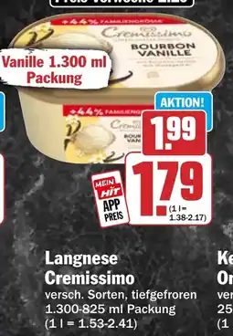 HIT Langnese Cremissimo Angebot