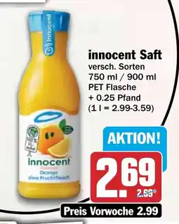 HIT Innocent saft Angebot