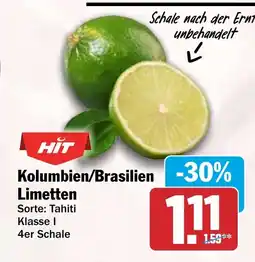 HIT Kolumbien/Brasilien Limetten Angebot