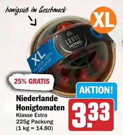 HIT Niederlande Honigtomaten Angebot
