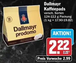 HIT Dallmayr Kaffeepads Angebot
