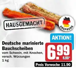HIT Deutsche marinierte Bauchscheiben Angebot