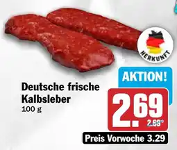 HIT Deutsche frische Kalbsleber Angebot