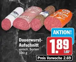 HIT Dauerwurst Aufschnitt Angebot