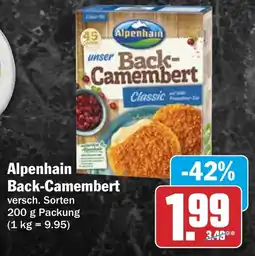HIT Alpenhain Back-Camembert Angebot