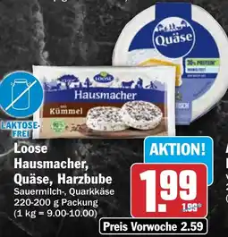 HIT Loose hausmacher quäse, harzbube Angebot