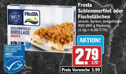 HIT Frosta Schlemmerfilet oder Fischstäbchen Angebot