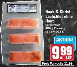 HIT Haak & Christ Lachsfilet ohne Haut Angebot